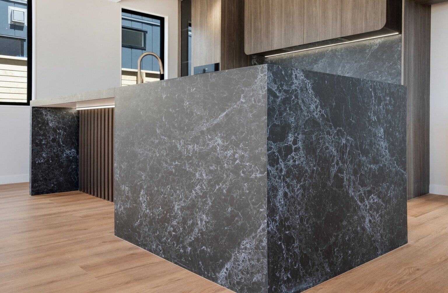 Vaughans Road Residence II, Long Bay interior photograph